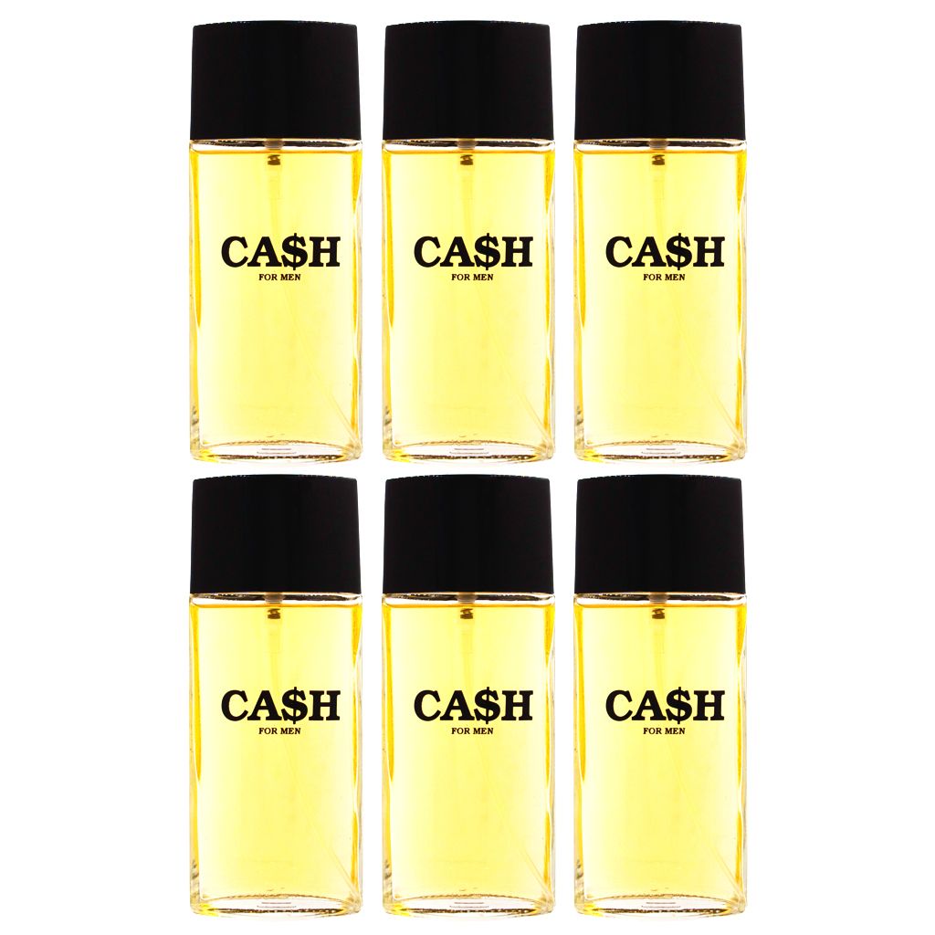 Cash $ for Men Eau de Toilette Perfume 75ml (Pack of 6)